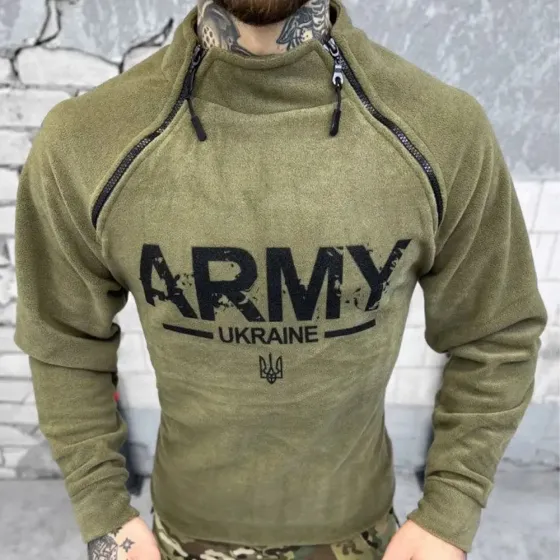 Чоловічий фліска убакс з принтом Army койот Одесса