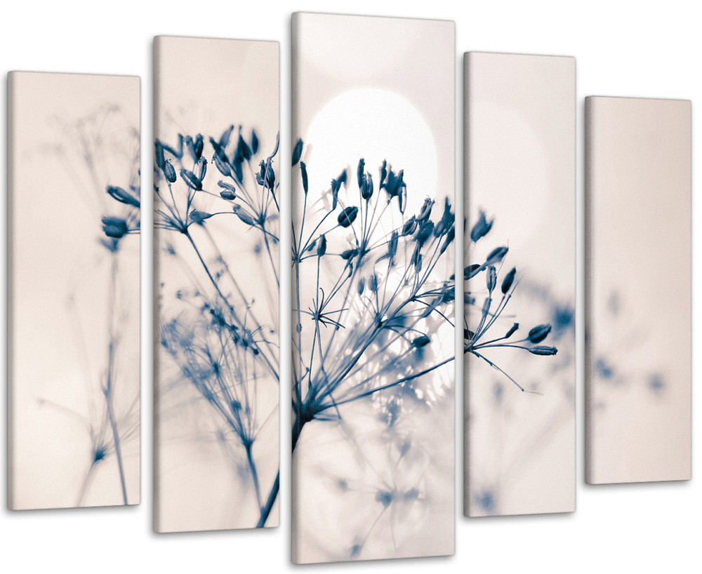 Модульная картина Цветы Минимализм Art-170_5 110x160 см Киев - изображение 1