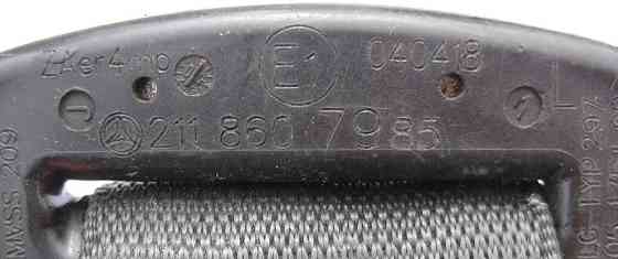 Mercedes-Benz  A2118607985 Ремінь безпеки передній лівий чорний W211 C219 Одеса