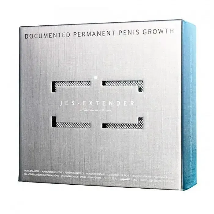 Екстендер для збільшення члена Jes-Extender Titanium, ремінцевий, алюмінієвий кейс Львов - изображение 3
