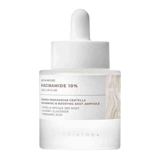 Сыворотка для лица осветительная ампула с ниацинамидом и микроиглами Niacinamide 10 Boosting Shot Ampoule SKIN1004 30 мл Киев