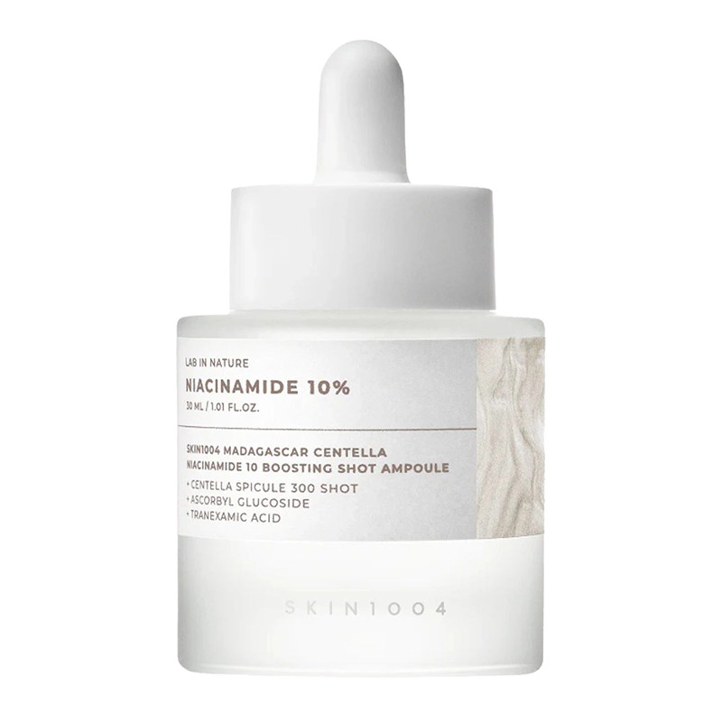 Сыворотка для лица осветительная ампула с ниацинамидом и микроиглами Niacinamide 10 Boosting Shot Ampoule SKIN1004 30 мл Киев - изображение 2