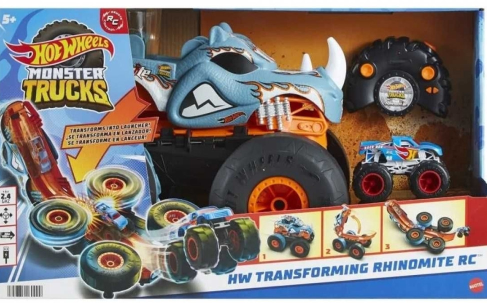 Хот Вілс Ріноміт Мега Трансформація машинка керуванні Hot Wheels HPK27. Харків - фото 8