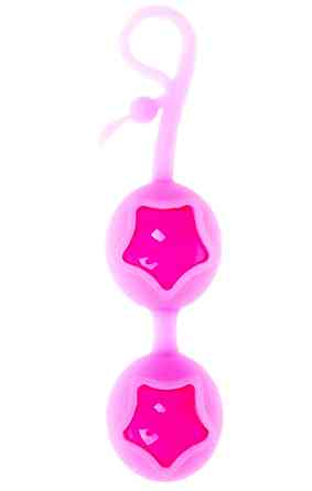 Вагинальные шарики Pink Star цвет розовый Sex Aura Киев