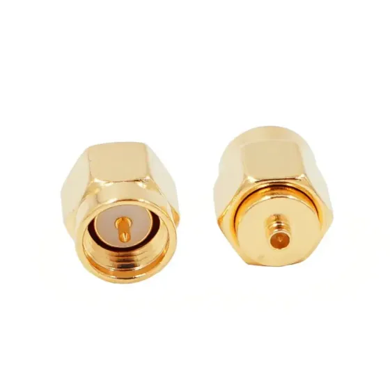 Переходник UFL/IPEX в SMA, латунь, gold Полтава