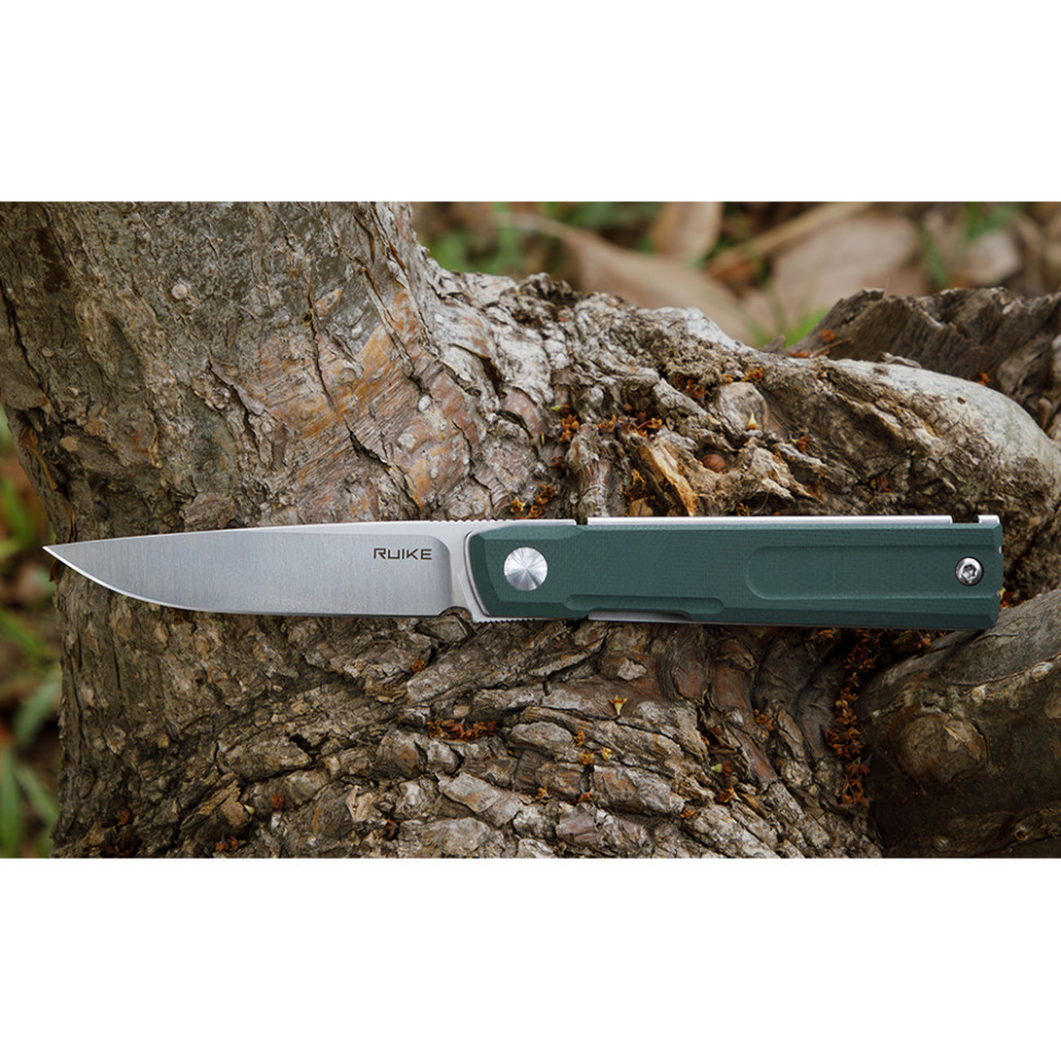 Ніж складаний кишеньковий Ruike D712-G, (7.7 см) 8Cr13Mov / G10 зелений Київ - фото 7