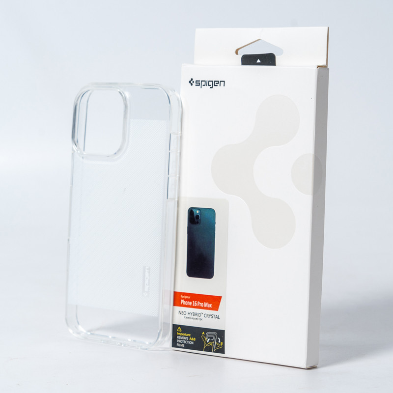 Чохол Spigen AAA Matt Clear for Apple iPhone 16 Pro Max Transparent Київ - фото 6