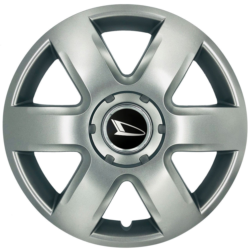 Автомобільні модельні ковпаки R15 Daihatsu 337 4шт, SJS, сріблясті Київ - фото 1