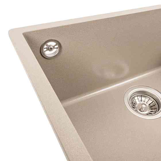 Гранітна мийка для кухні VALESO OASIS 5444 матова Титан Коломыя