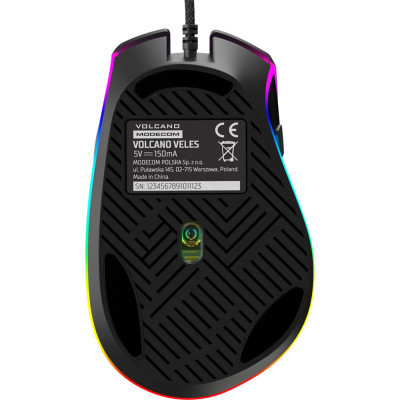 Мишка Modecom Veles Volcano RGB USB Black (M-MC-VELES-100) Вінниця - фото 10