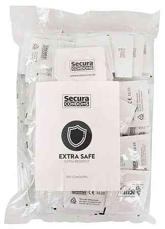 Презервативи підвищеної надійності для анального сексу Secura - Extra Safe, №100 Sex Aura Київ