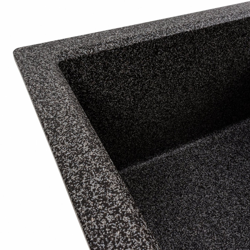 VALESO Гранітна мийка для кухні VALESO SOLID 7843 матова Графіт Київ - фото 5