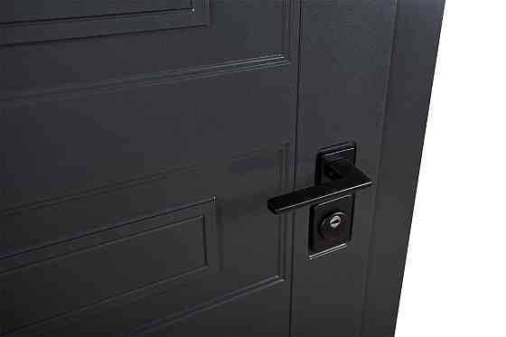 Вхідні двері з терморозривом Abwehr Cottage Scandi 498 RAL 7021 + Вулична плівка Vinorit Біла 860*2050 мм Київ