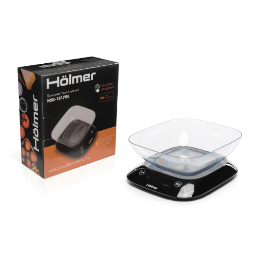 Ваги кухонні електронні HSK-1817GL Holmer Житомир - изображение 8