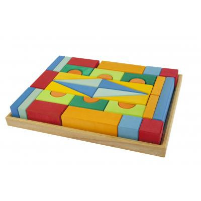 Конструктор Nic деревянный Тоскана большой 36 эл (NIC523310) Вінниця - фото 3