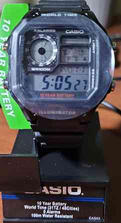 Годинник Casio AE1200WH + заск. плівка. Київ