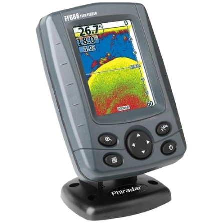 Эхолот Цветной Phiradar Ff688C Двухлучевая Модель С Радиусом 90 Градусов Дніпро