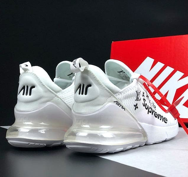 Кроссовки Nike 270 Женские Белые Найк с Амортизацией Тканевые (размеры: 37,38,39,40,41,42,43) Днепр - изображение 6