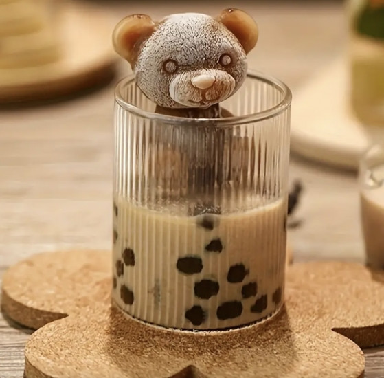 Форма для льда Мишка для коктейлей 4шт Винница - изображение 6