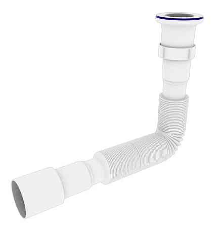 Гофросифон OPTIMUM подовжений 1 1/2″*40/50 (400-840мм) OPTI 14054 Київ