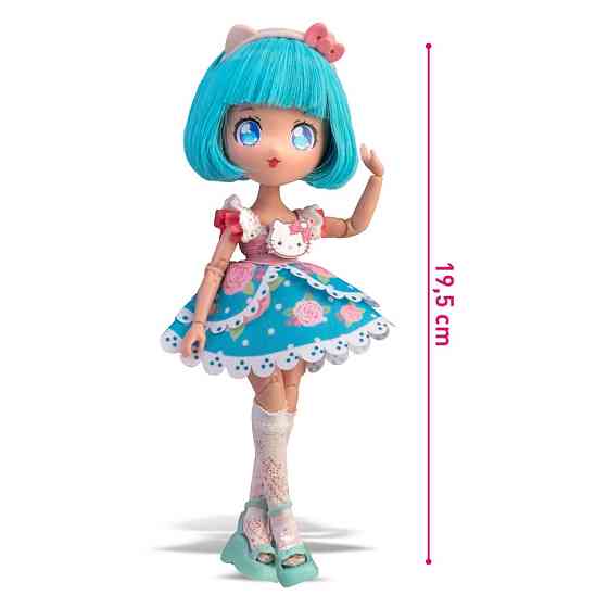Дитяча лялька "Красуня Пінк" 4SF Manga Dolls HKTF0300 серії "Hello Kitty" Вінниця