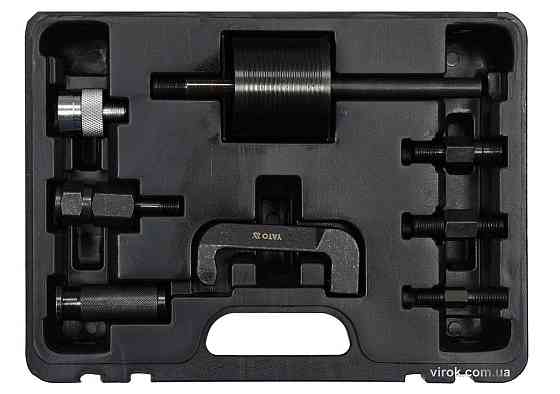 Знімач форсунок в двигунах "MERCEDES" YATO з комплектом вставок, 8 елем. [5] Одеса