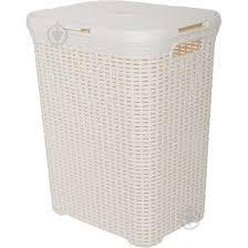 Кошик для білизни 50л біла троянда Ротанг Алеана Житомир - изображение 1