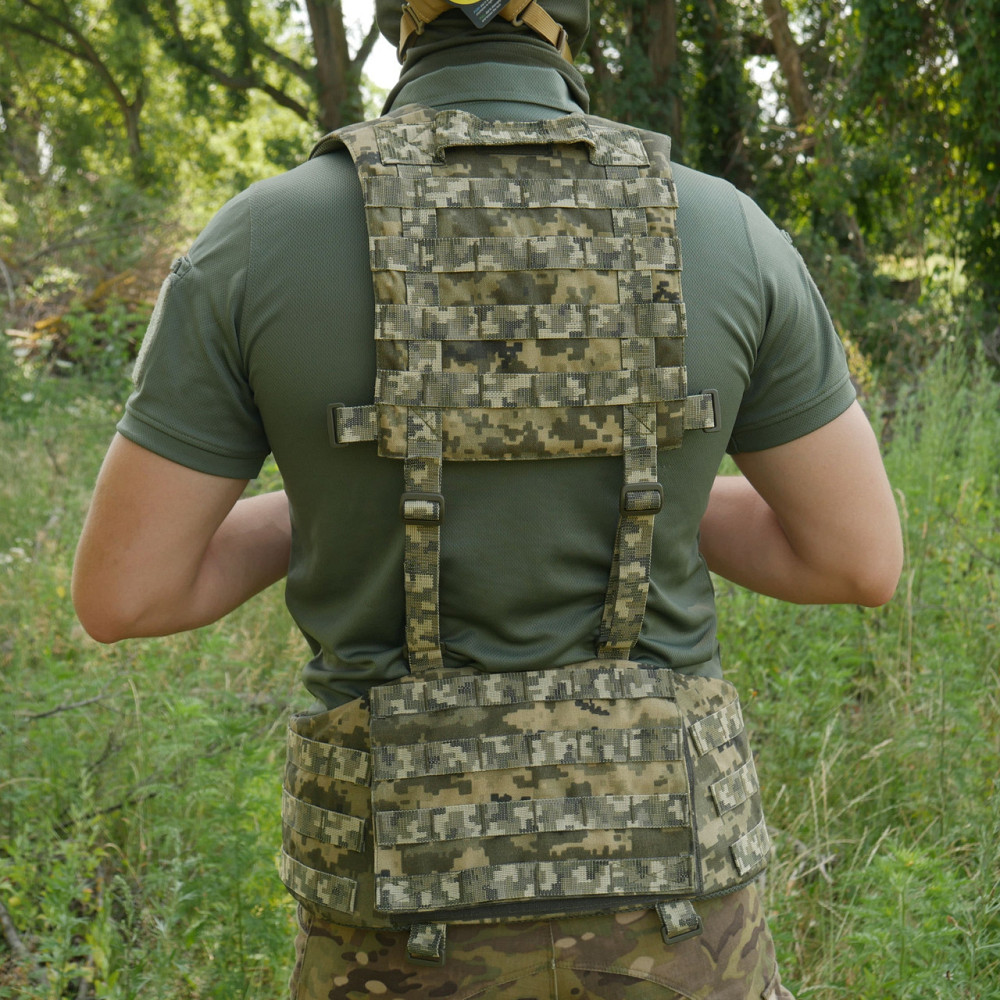 Ремені плечові (лямки) м'які для тактичних поясів РПС Піксель Київ - фото 9