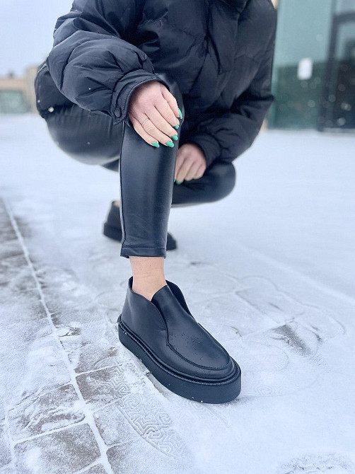 Черевики жіночі GREMMY 207 чорні (зима, шкіра натуральна) (5333) 38р.39р.40р. 39 Коломыя - изображение 1