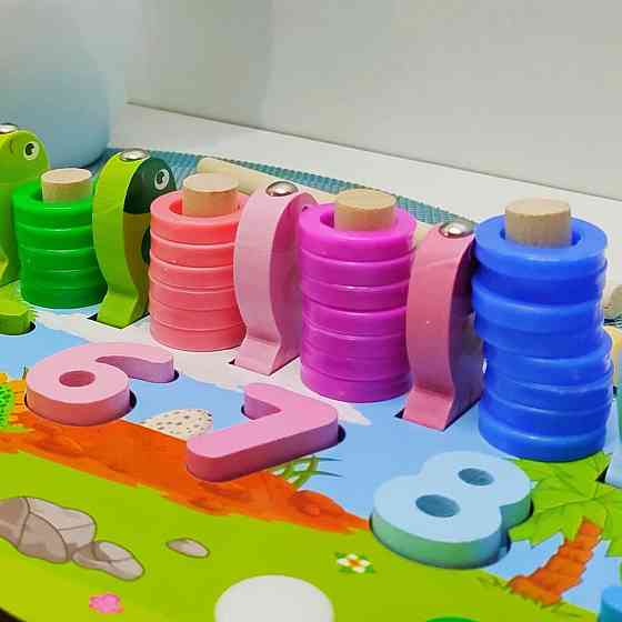 Дерев'яна іграшка Tree Toys Шлях додому магнітна рибалка дошка для малювання (MD 0825) Чернігів