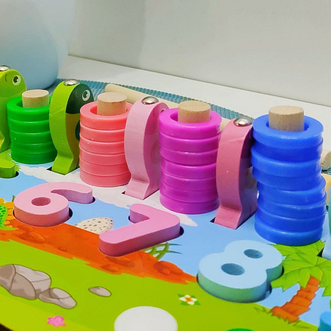 Дерев'яна іграшка Tree Toys Шлях додому магнітна рибалка дошка для малювання (MD 0825) Чернігів - фото 5