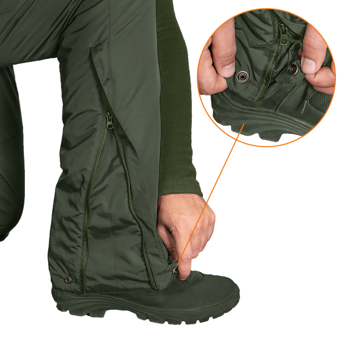 Зимний теплый комплект Patrol Taslan (куртка и штаны) Оливковый 2XL Винница - изображение 10