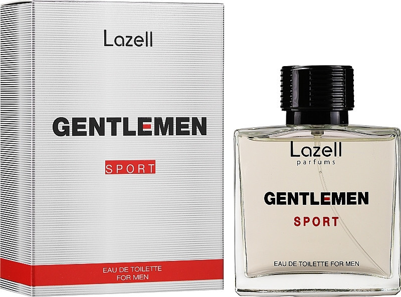 Туалетна вода чоловіча Lazell Gentlemen Sport 100 мл  Жентелмен спорт Лазел Запоріжжя - фото 1