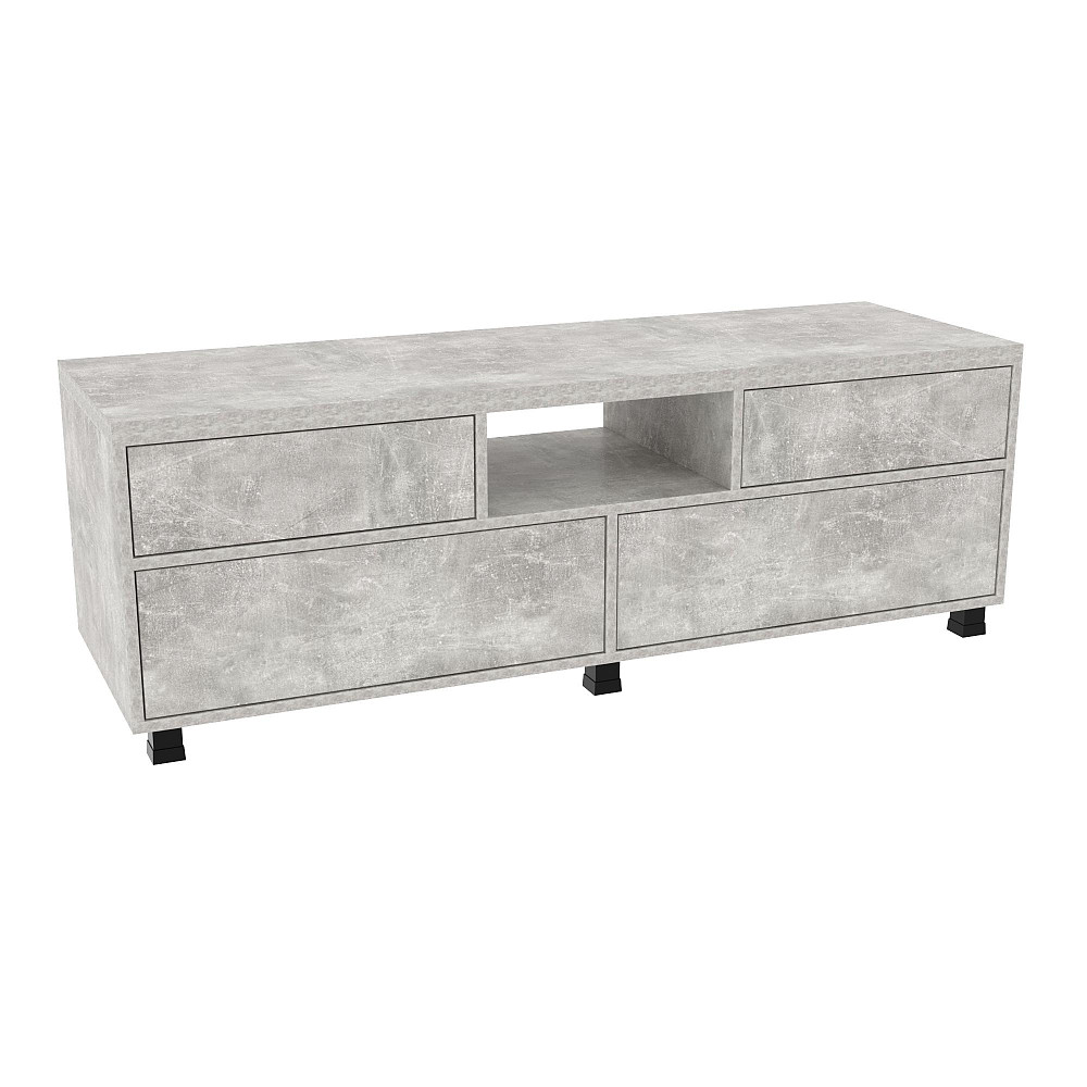 Тумба TV №3, Бетон, 1400/450/475 Львов - изображение 1