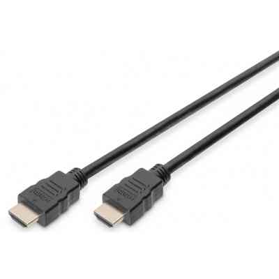 Кабель мультимедийный HDMI M to HDMI M 1.0m 4K Digitus (AK-330107-010-S) Винница