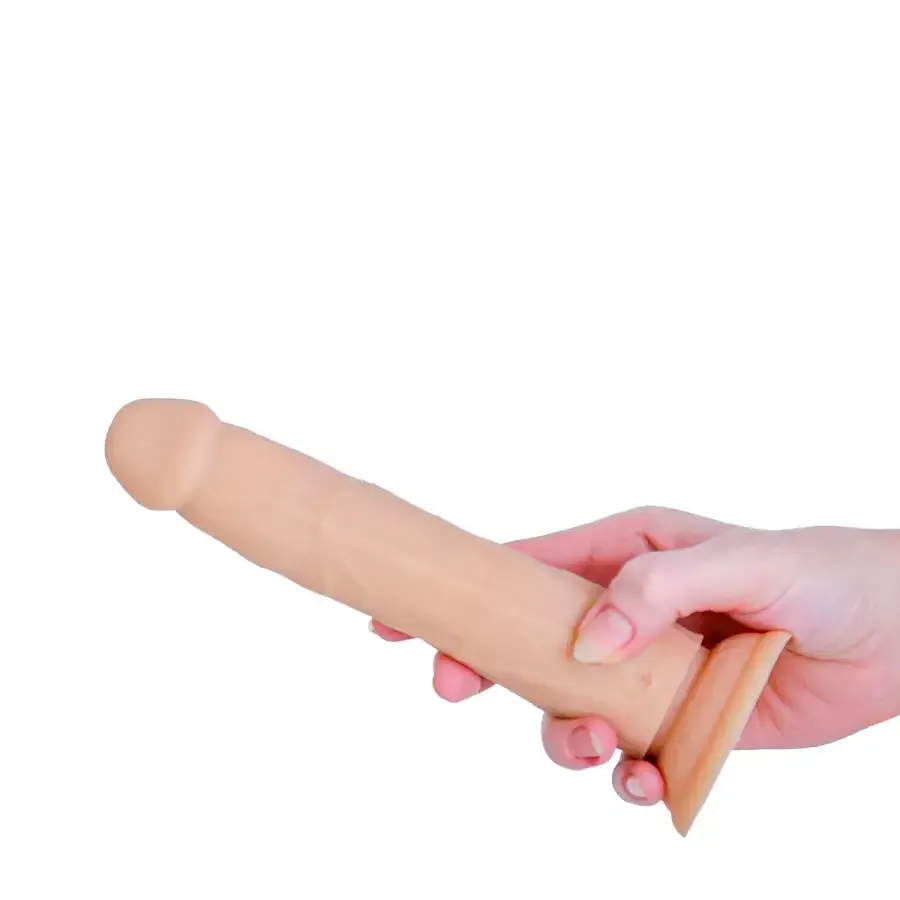 Фалоімітатор з ротацією та пульсацією Naked ADDICTION 8″ Rotating & Thrusting Dong - Vanilla Львів - фото 8