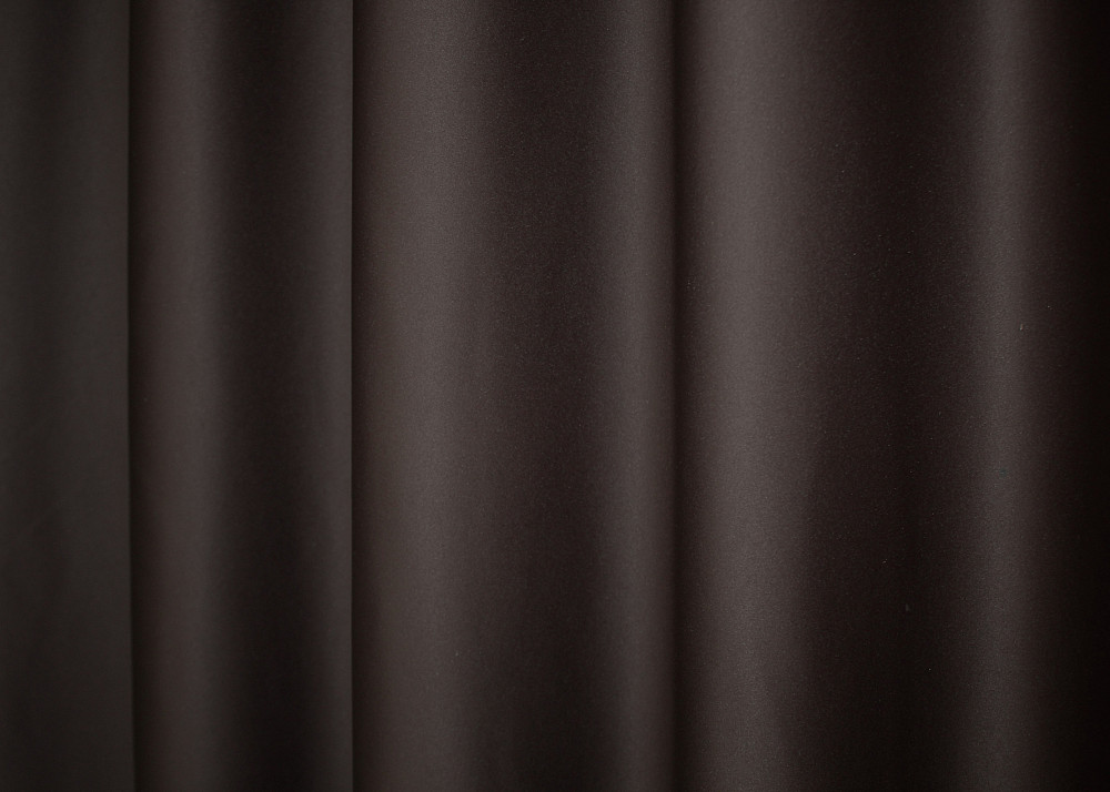 Комплект штор на люверсах VR-Textil Midnight № 1678ш 150х270 см 2 шт Венге (37-0218) Київ - фото 8