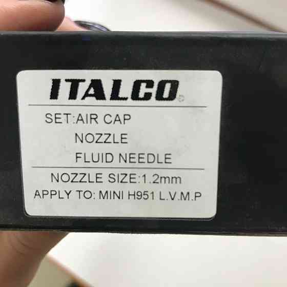 Сопло 1,2 мм для фарбопульта D-951-MINI LVMP ITALCO NS-D-951-MINI-1.2 LM Одеса