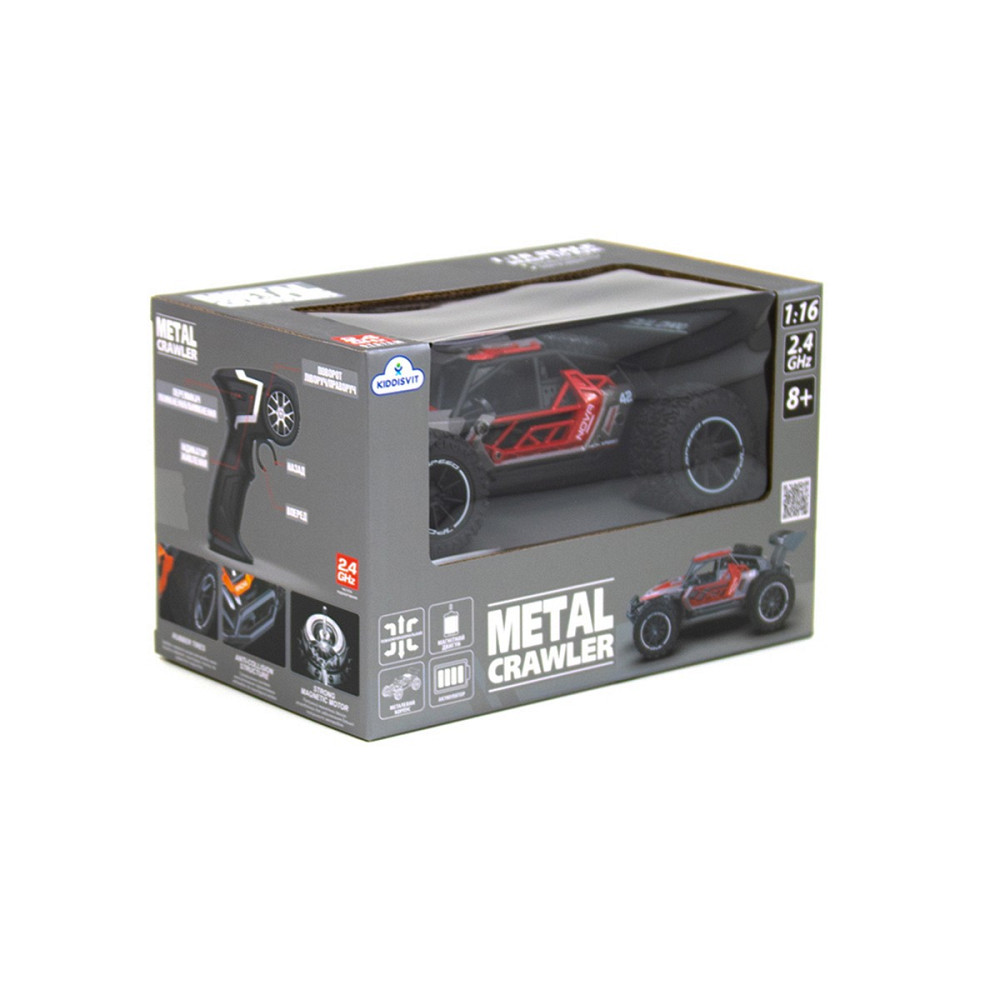 Автомобіль Metal Crawler з р/к – Nova (сіро-червоний, 1:16) Днепр - изображение 7