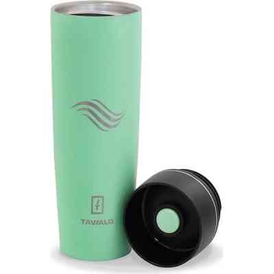 Термокружка Tavialo матовий м'ятний колір + 2 ущільнювальних кільця 460 мл (190460105) Винница