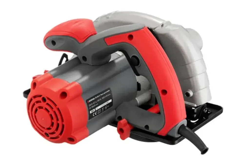 Піла дискова 1300 Вт, 5000 об/мін, кут нахилу 0-45 ° глибина 41/57 мм, диск 185*20 мм Intertool Вінниця - фото 2