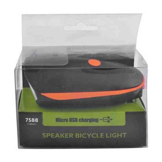 Передній ліхтар на велосипед 7588/758/056, Велоліхтар для велосипедів з акумулятором LB-49 Львів