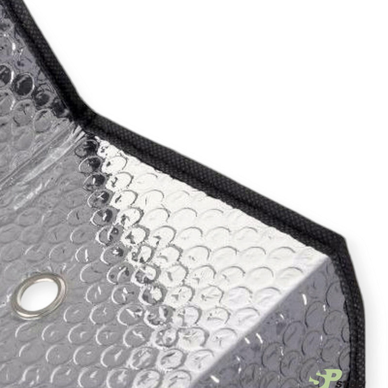 Шторка зеркальная steel power (175x100см) xl солнцезащитная Мукачево - изображение 2