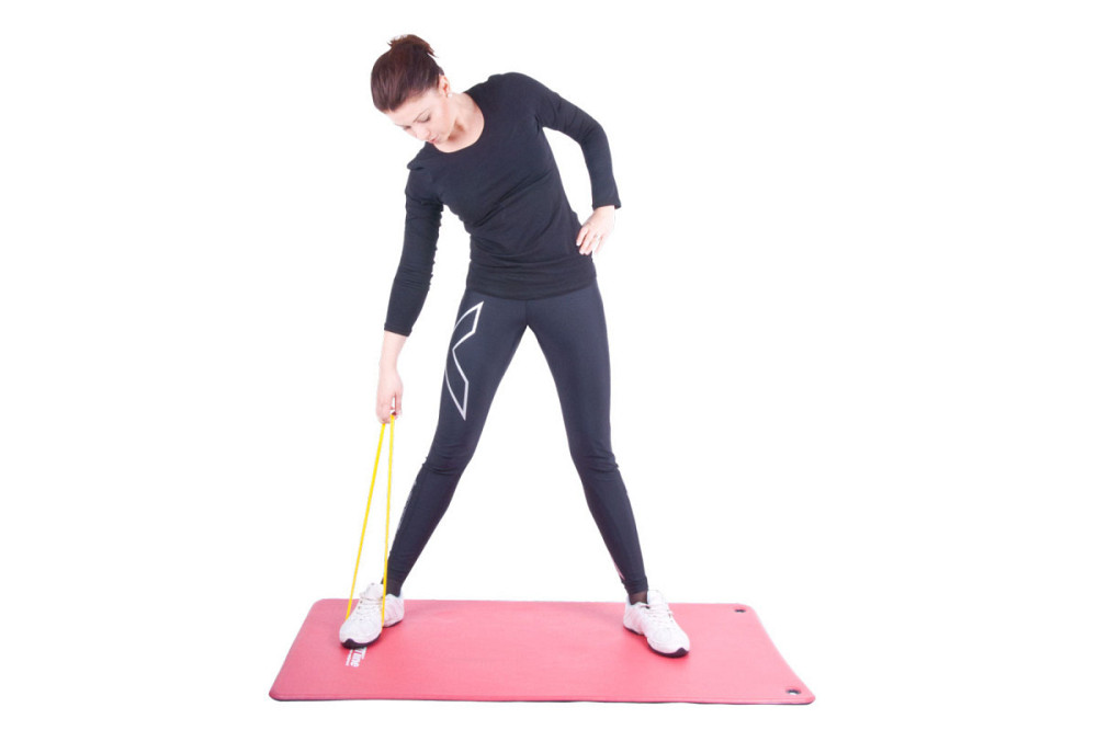 Стрічка-еспандер для вправ inSPORTline Hangy Light 27,5 см жовта Київ - фото 5