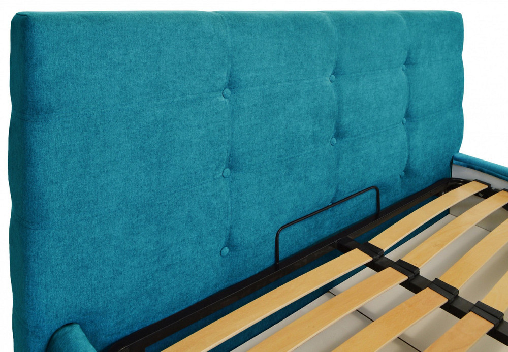 Кровать Двуспальная Manchester Standart 180 х 200 см Голубой Киев - изображение 2