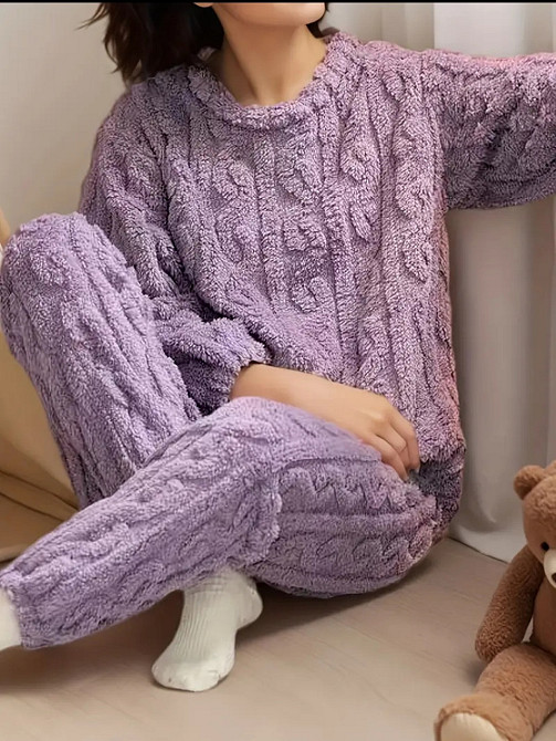 💜 Затишний жіночий плюшевий костюм – тепло, м’якість і комфорт 💜 Київ - фото 2