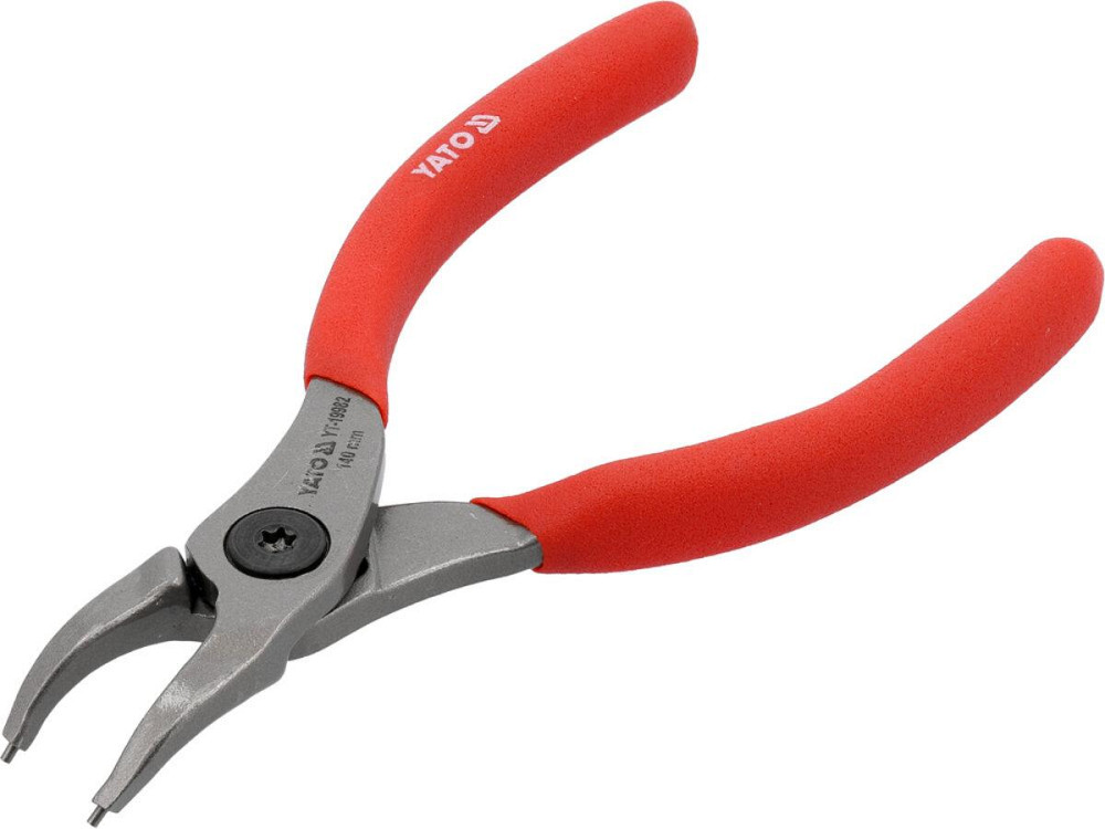 Щипці SEGERA для стопорних кілець YATO гнуті під 45° стискні, l= 140 мм, розвід- 12-25 мм [6/48] Одесса - изображение 1