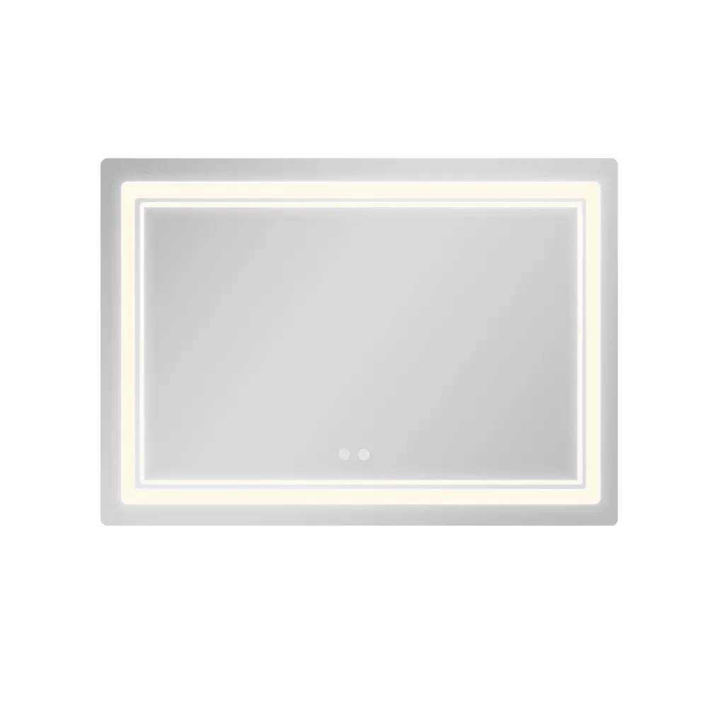 Дзеркало Qtap Cardinal (CA2) 1200х800 з LED-підсвіткою Touch, з антизапотіванням, з димером, темп. кольору (3000-6500K) Київ - фото 15
