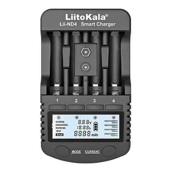 Зарядний пристрій LiitoKala Lii-ND4 Київ
