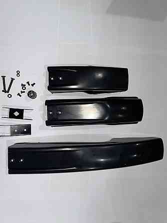 Крылья велосипедные (MTB) (черные, пластик, плоские) Мукачево